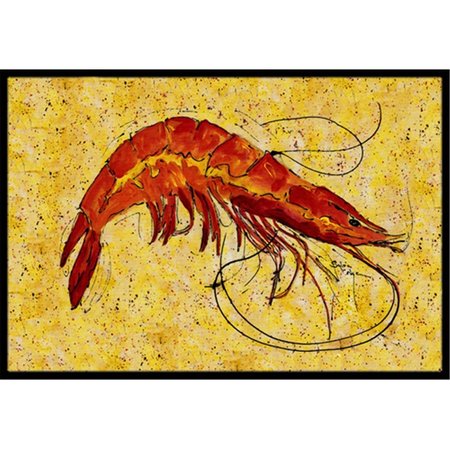 CAROLINES TREASURES Shrimp Indoor Or Outdoor Mat - 18 x 27 in. 8126-MAT